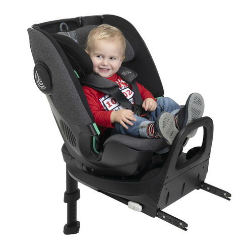 Siège-auto Gr. 0+/1/2/3 Bi-Seat i-Size Air avec base Black air - CHICCO