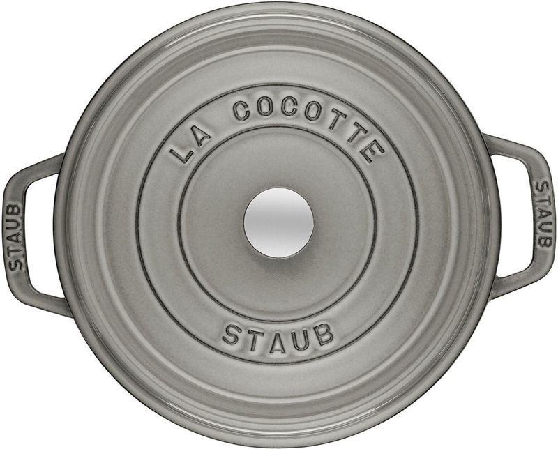 Staub - La Cocotte - Cocotte - Grafietgrijs - 22 cm - 2,5 l