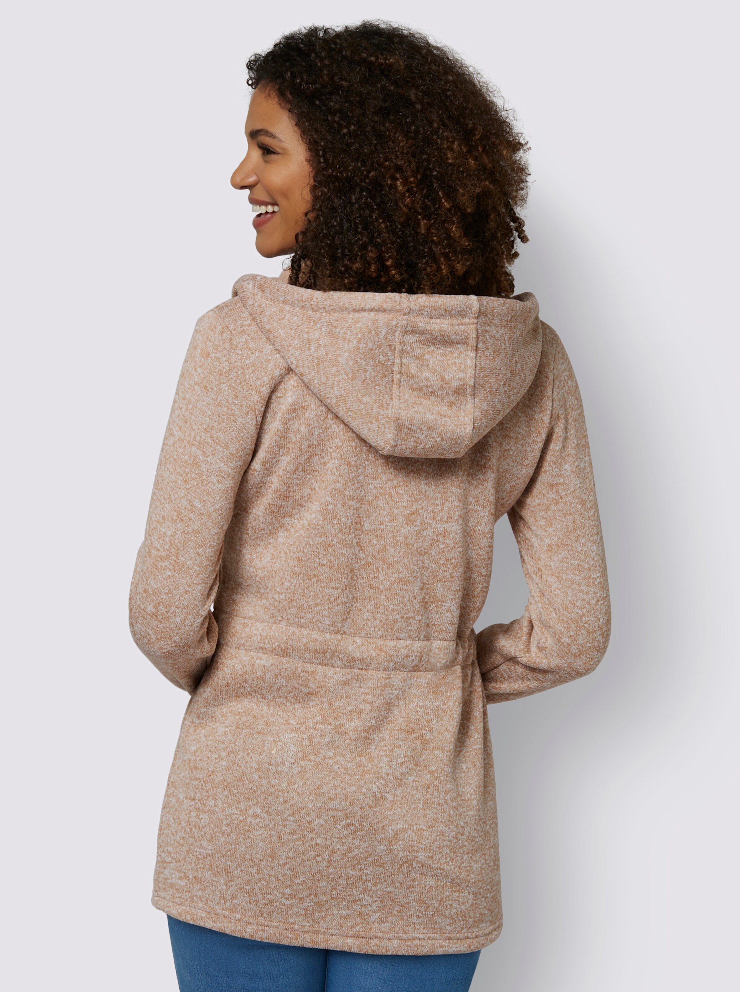 Strickfleecejacke