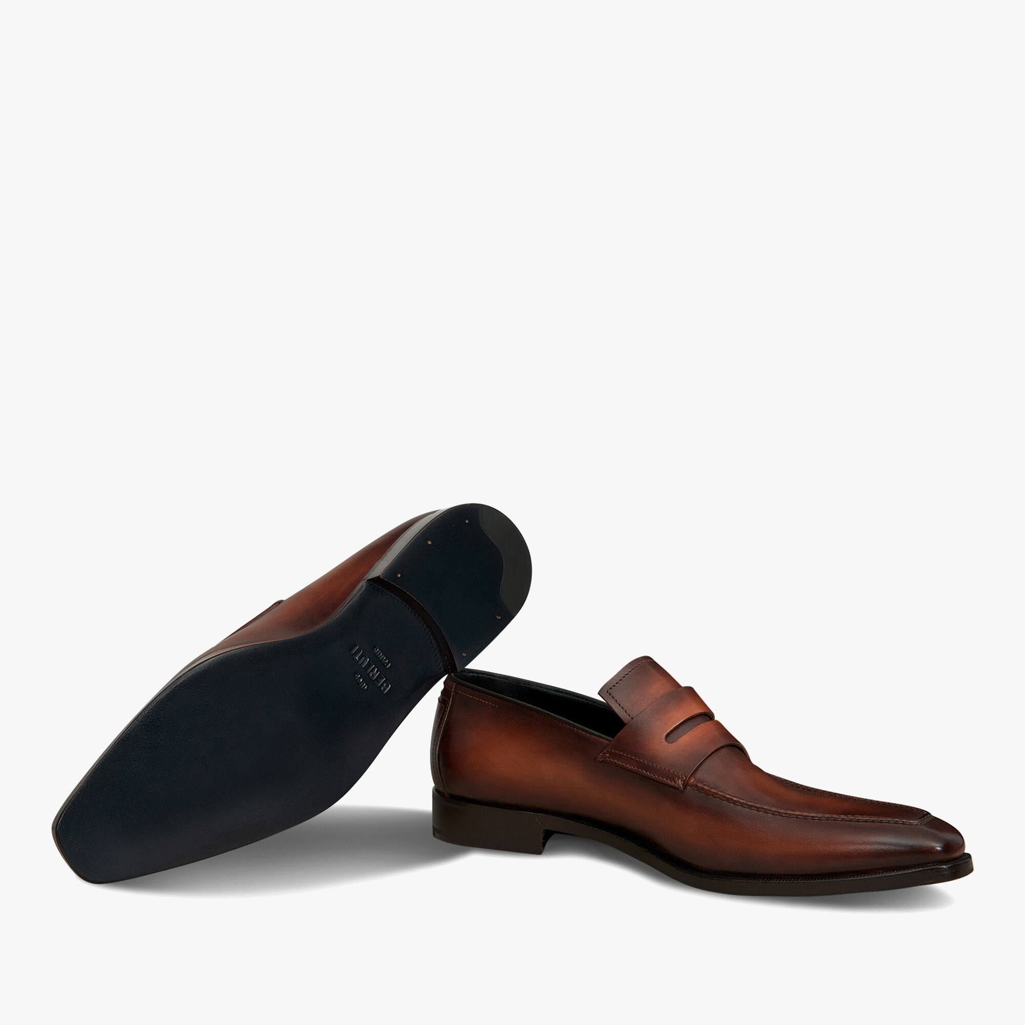 Mocassin Andy Demesure Neo En Cuir Scritto