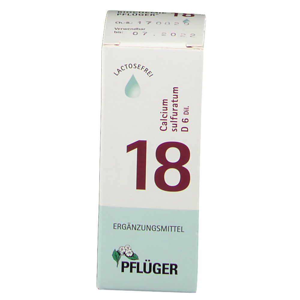 Biochemie Pflüger® 18 Calcium sulfuratum D6 Tropfen