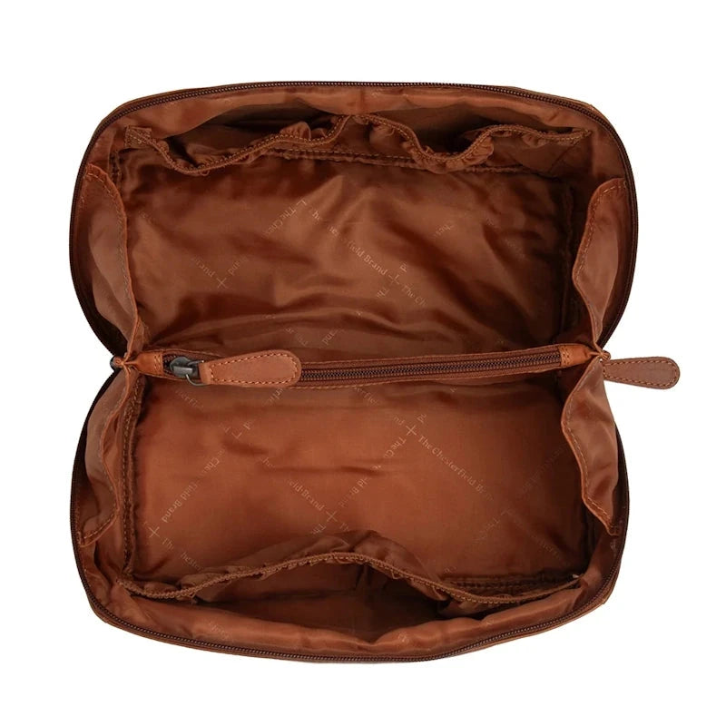 Chesterfield Brand Toilettas Elmia Cognac