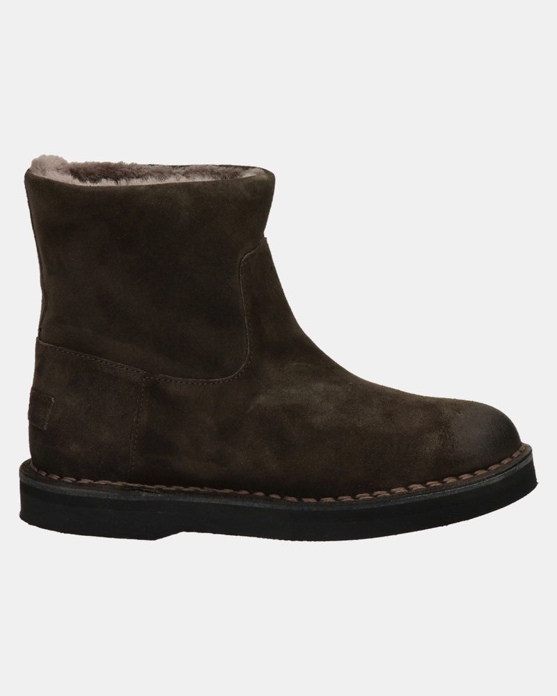 Shabbies Amsterdam Gevoerde boots  - bruin