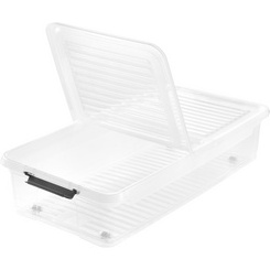 Boîte de rangement dessous de lit 'leo', 53 litres