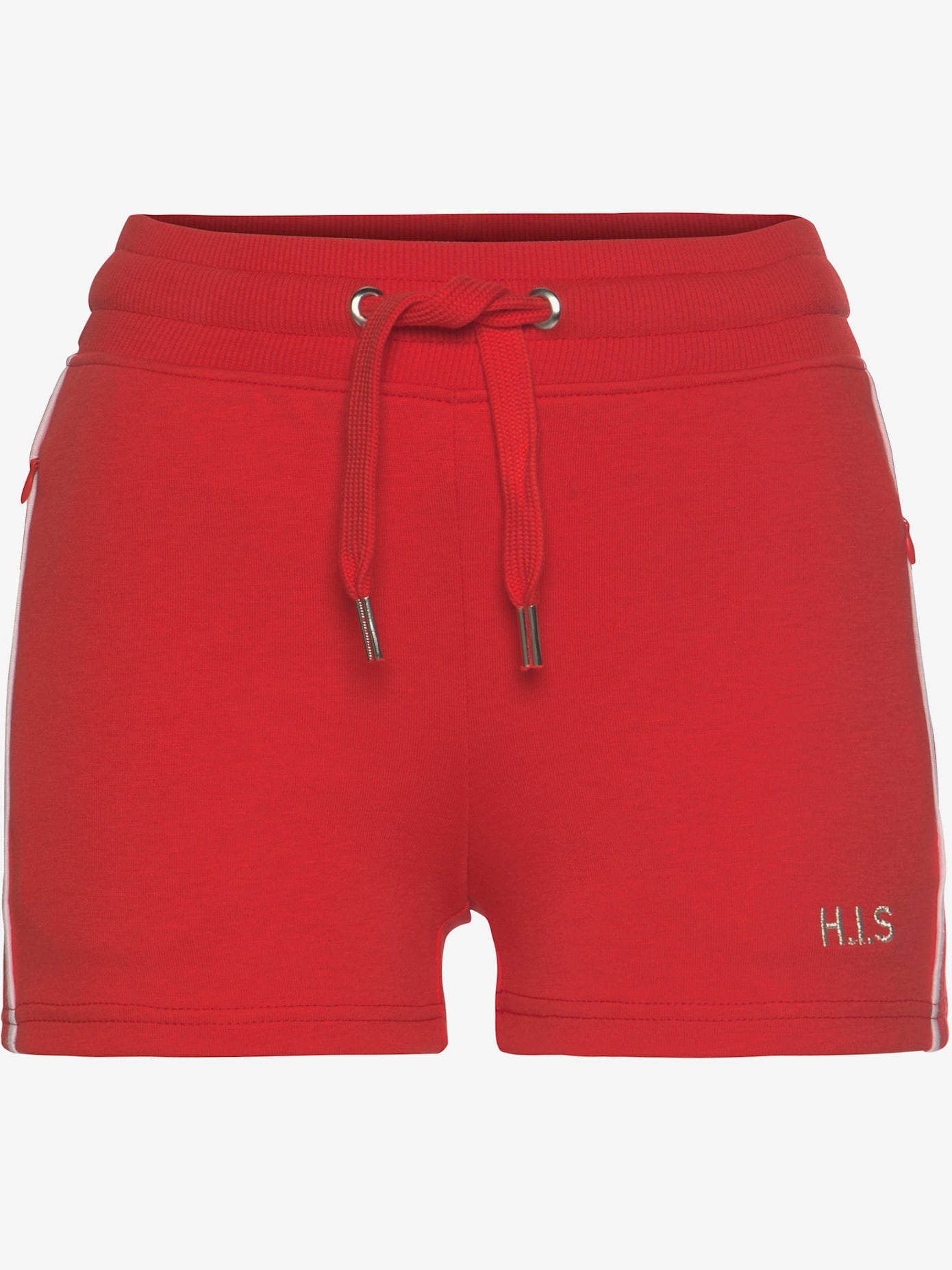 Shorts short avec passepoil contrasté