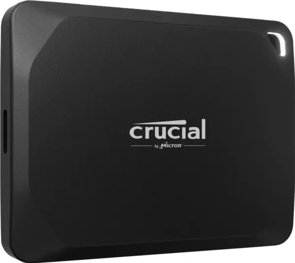 Crucial X10 Pro - SSD - krypteret - 2 TB - ekstern (bærbar) - USB 3.2 Gen 2 (USB-C stikforbindelse) - 256-bit AES