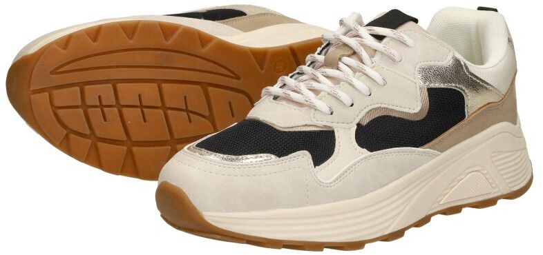 Sub55 Sneakers Laag beige