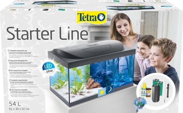 Tetra Starter Line Tank LED 54L, sort
