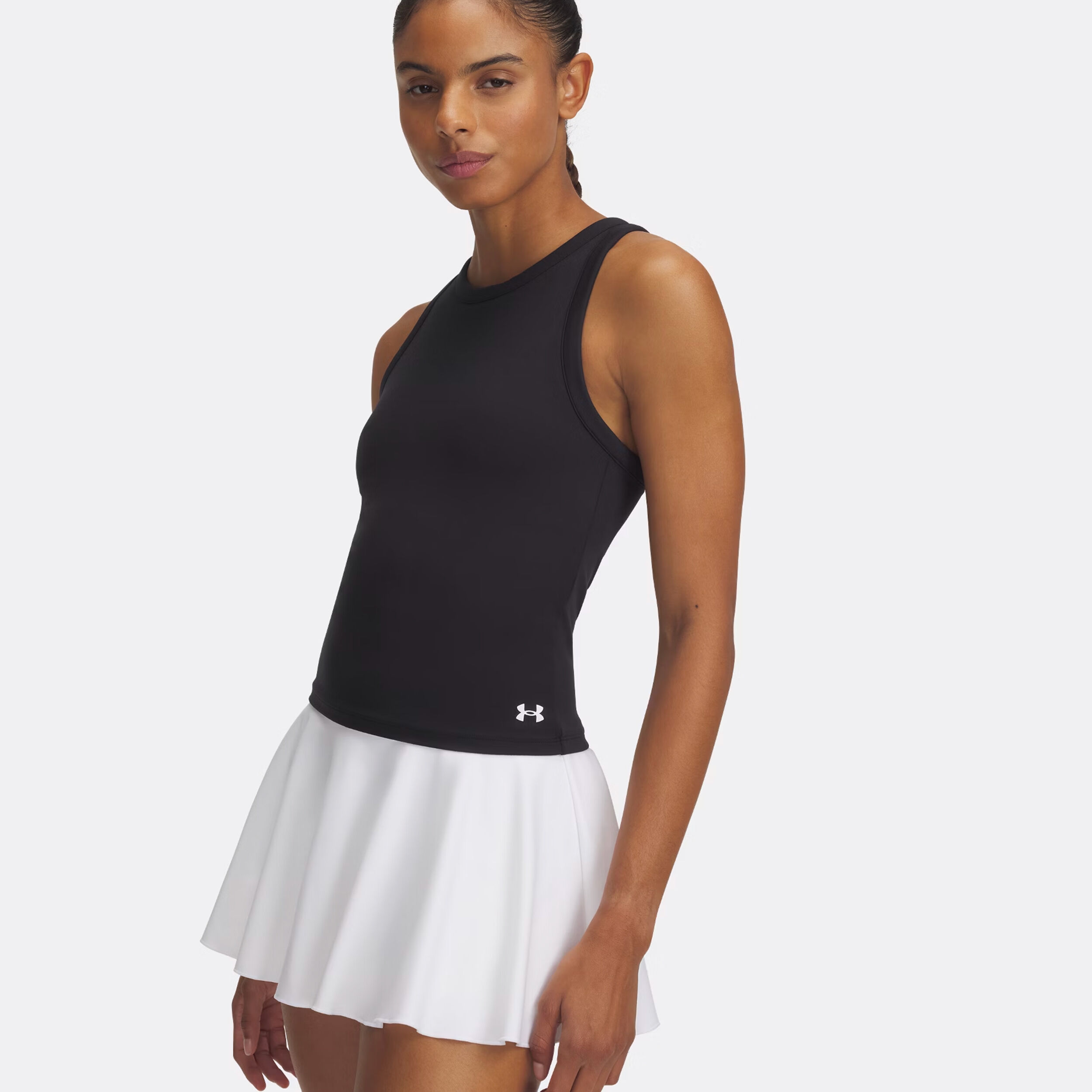 Under Armour Motion High Neck Débardeur Tank Top Femmes - Noir