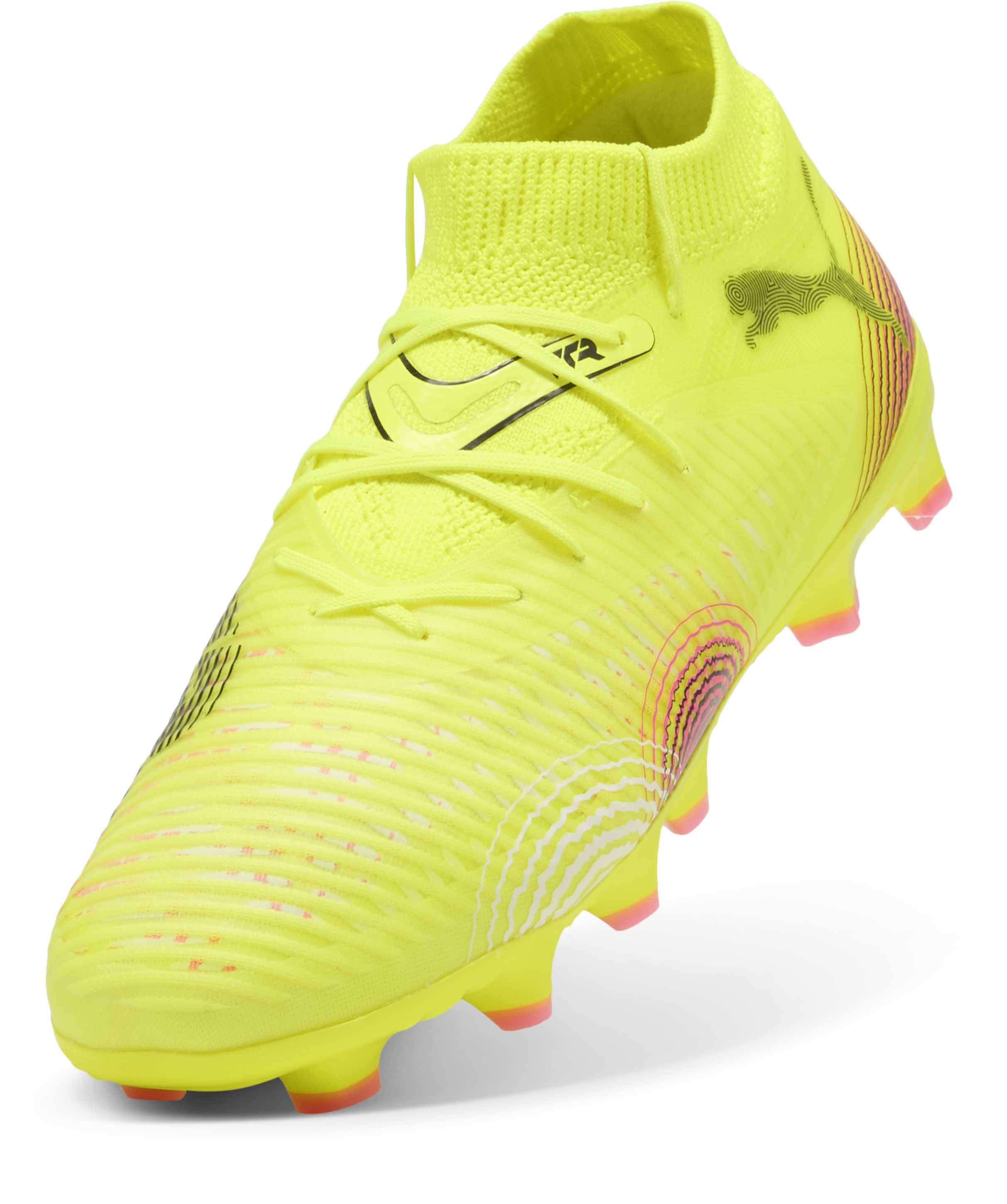 Future 8 Pro FG/AG Junior Yellow Alert/PUMA Black/Sun Struck