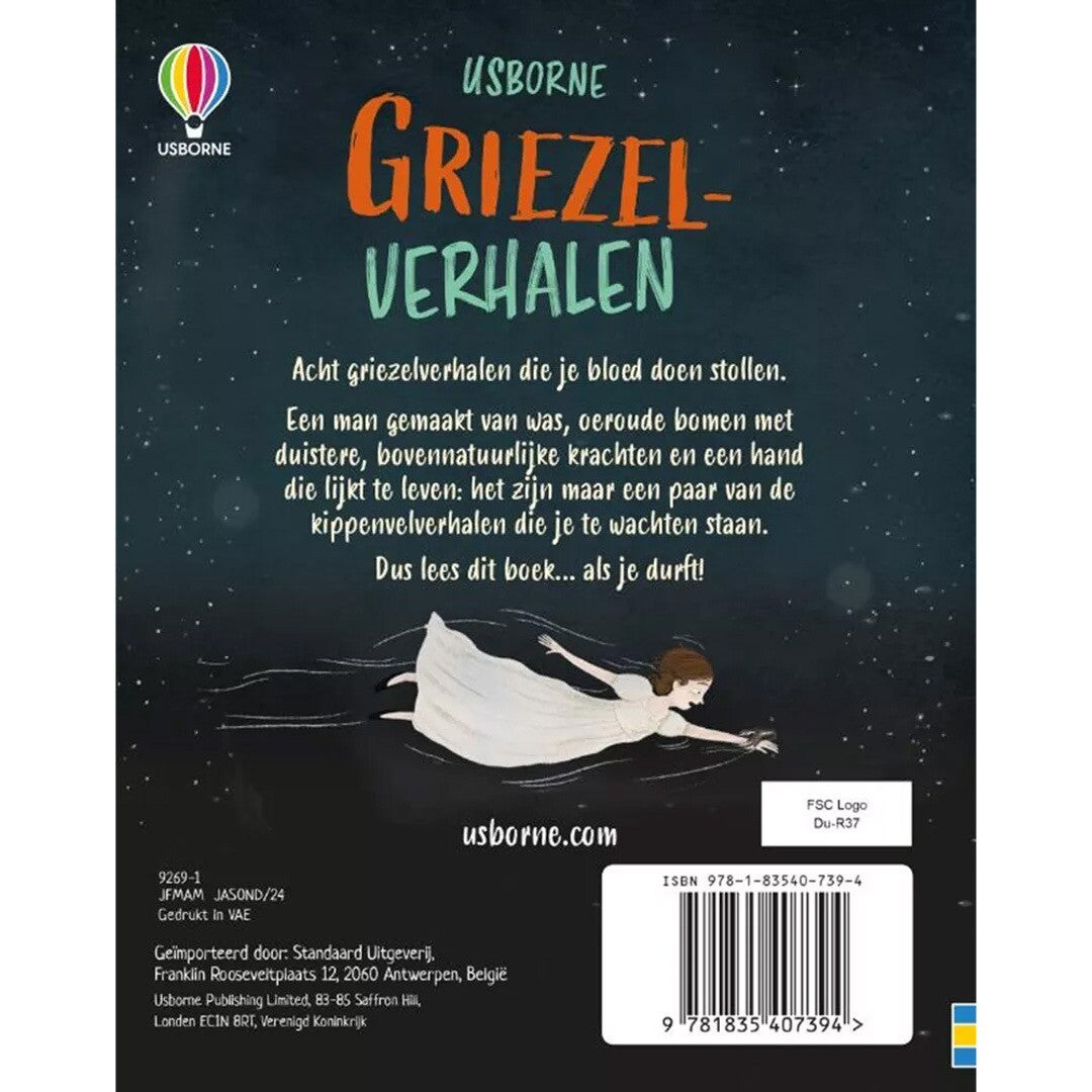 Uitgeverij usborne geïllustreerde griezelverhalen