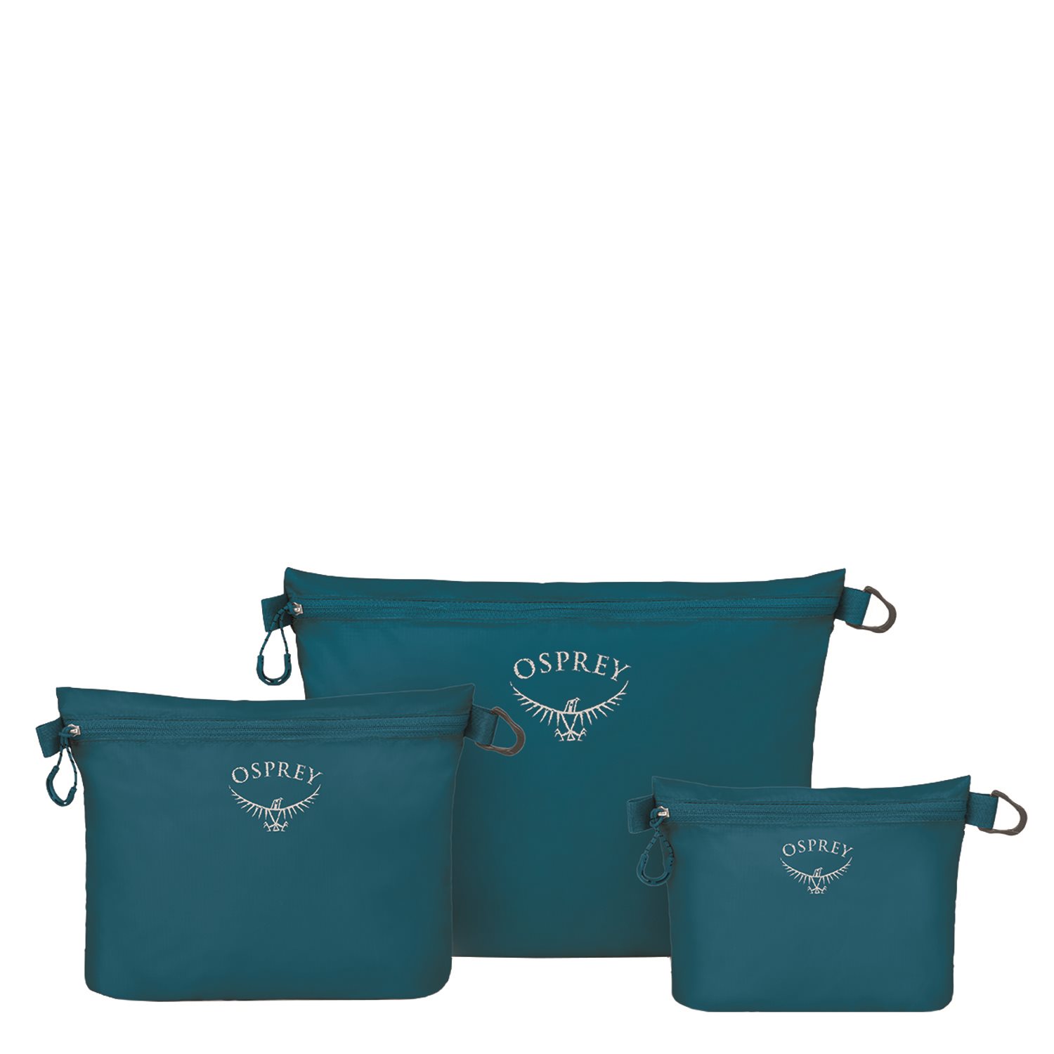 Osprey Ultralight Zipper Sack Set waterfront blue