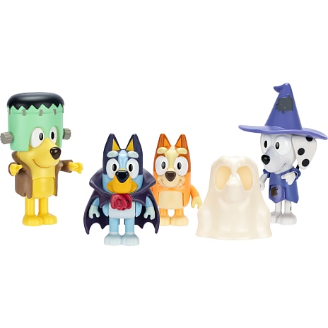 Bluey figurer udklædningsfest 4-pak