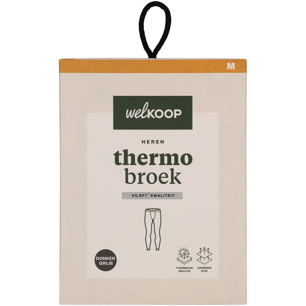 Welkoop Thermobroek - Thermolegging - Antraciet - M
