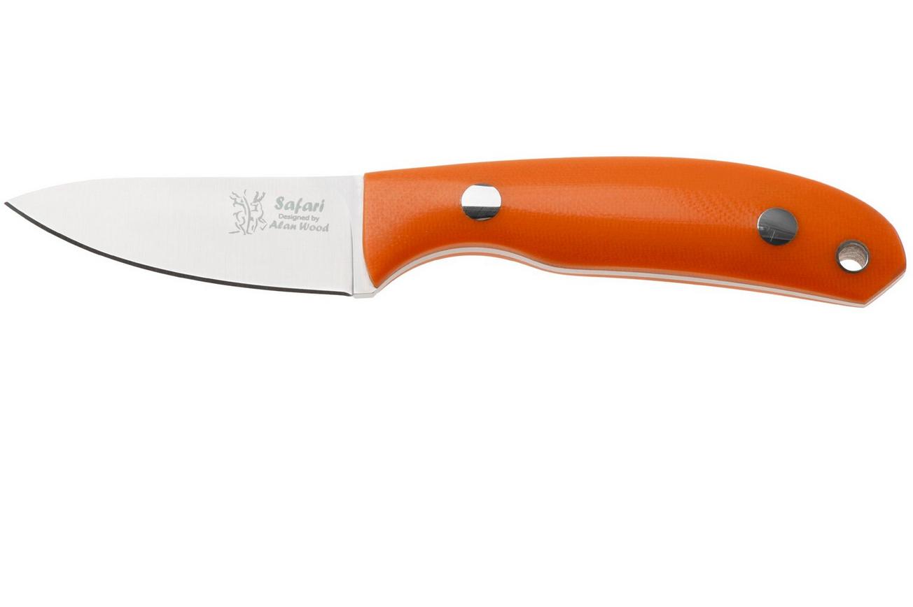 Casström Safari Orange G10 jachtmes 10630, Alan Wood design