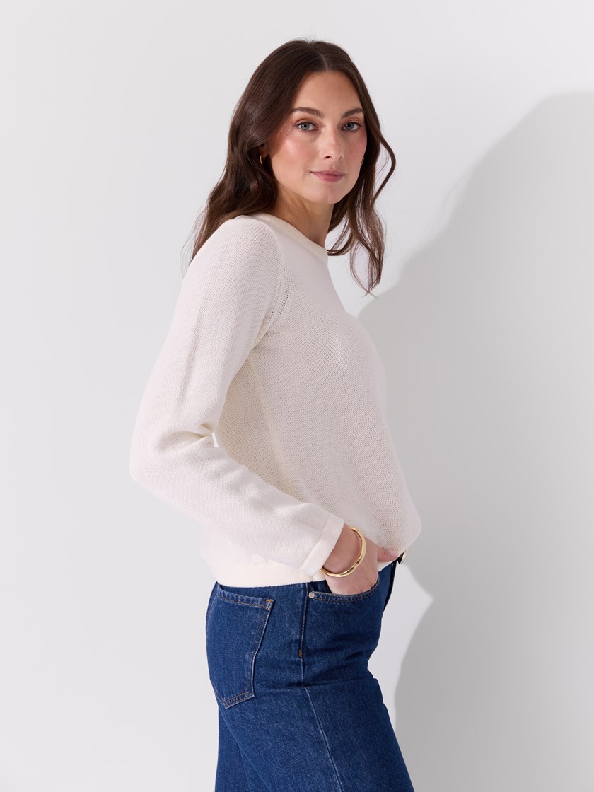 Malou genser Marshmallow