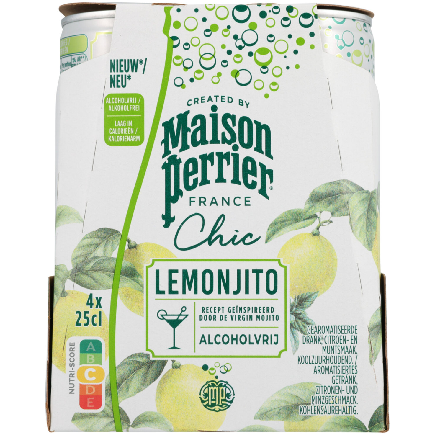 Perrier Chic Lemonjito 4x25cl -100cl