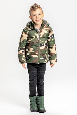 Nordbjørn Narvik Puffer Jakke, Camo