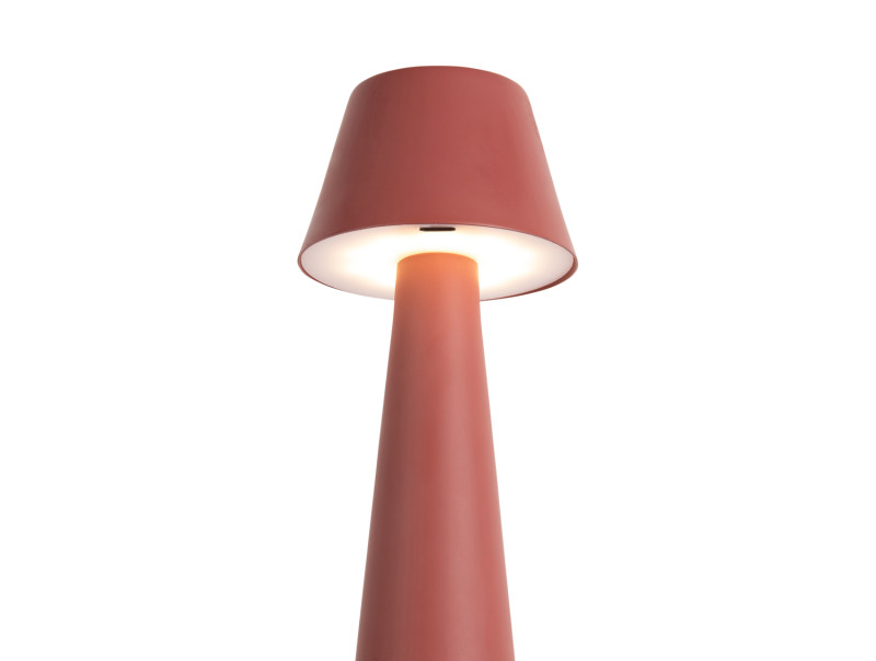 Table Lamp Mini LED Cone LM2242RD Red ochre
