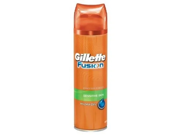 Gillette Fusion barbergel til følsom hud 200 ml
