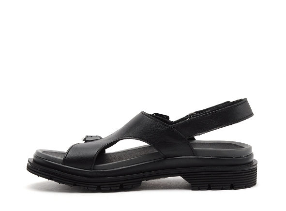 Art nu pieds plats femme 1551 binnighan noir