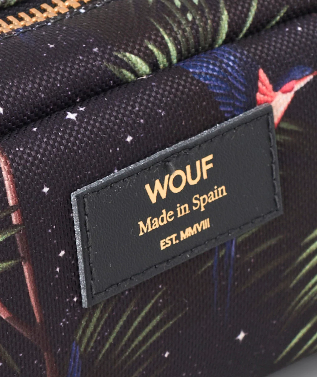 WOUFTROUSSE EN FIBRES RECYCLÉES IMPRIMÉE TROPICAL