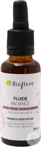 Bioflore Fluide Radiance Illumine Enrichi En Coenzyme Q10 Figue De Barbarie 30ml