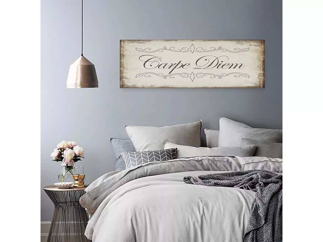 Tableau carpe diem panoramique - 150 x 60 cm