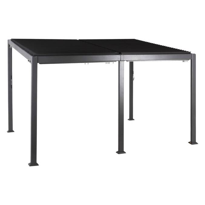 Pergola bioclimatique AVILA Graphite