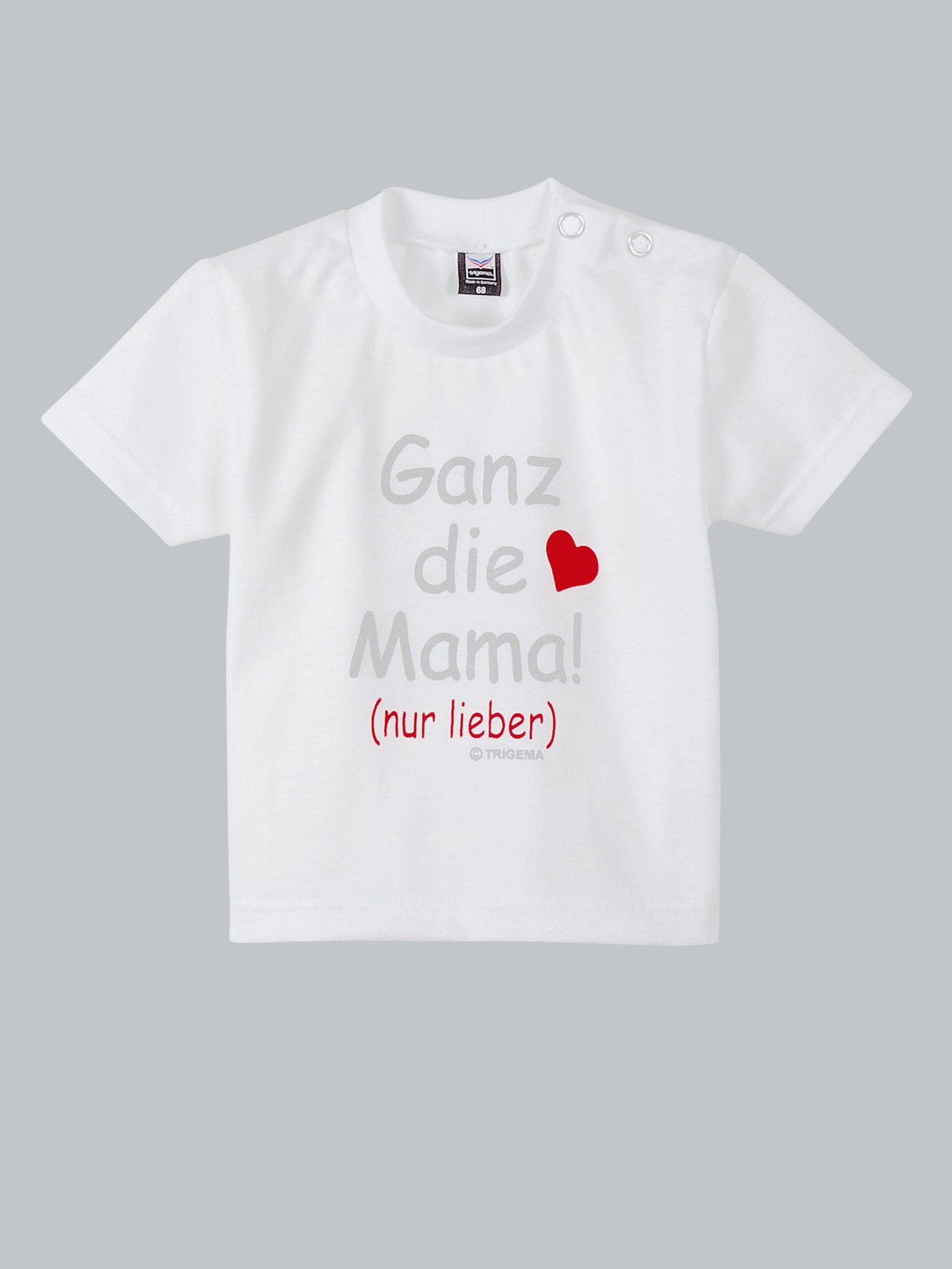 T-Shirt Mamas Liebling Weiss
