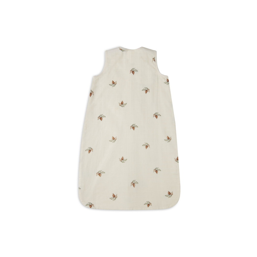Gigoteuse sans manches en gaze de coton 70 cm Rosehip