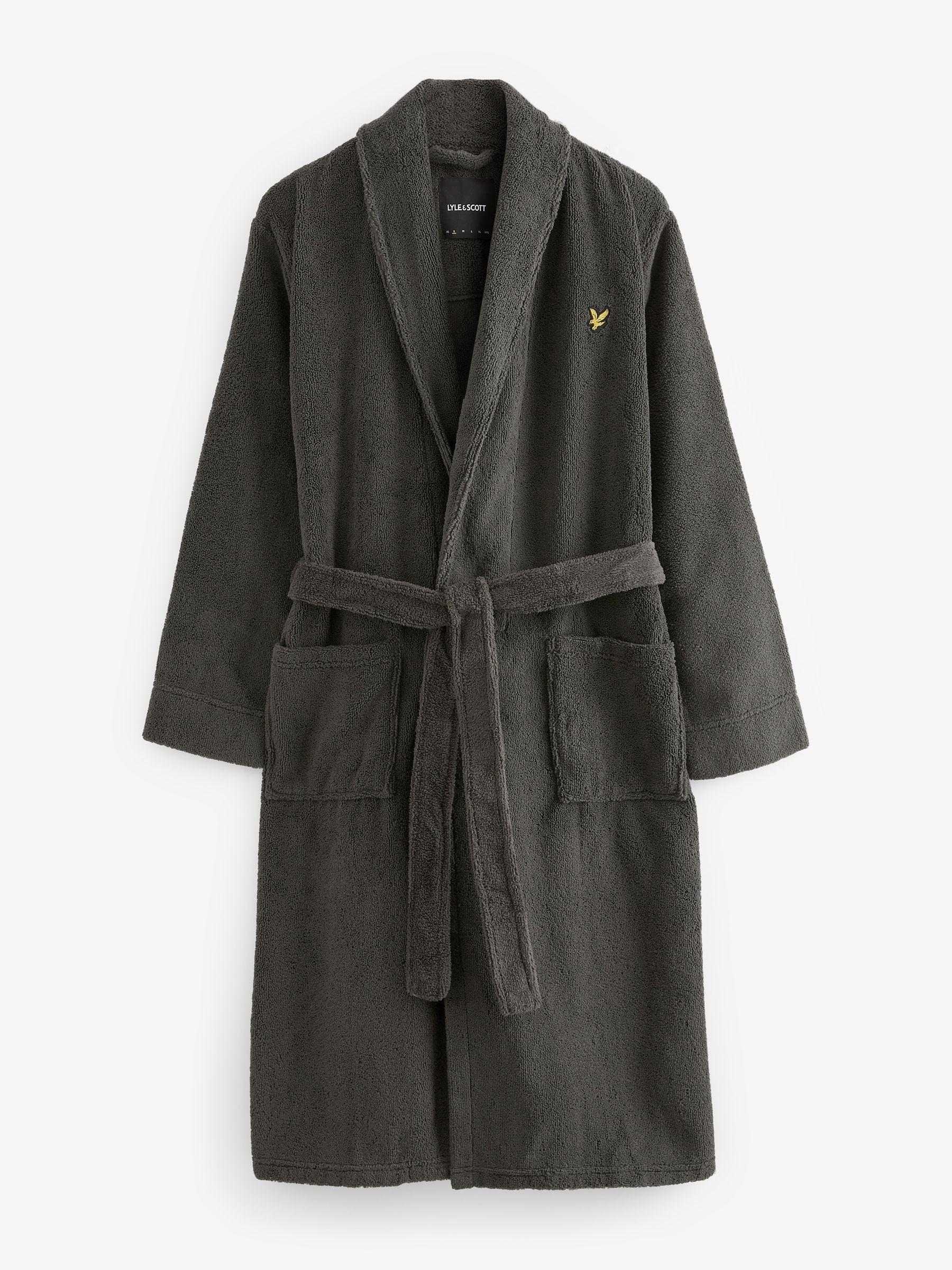 Lichtgrijs - Lyle & Scott kamerjas