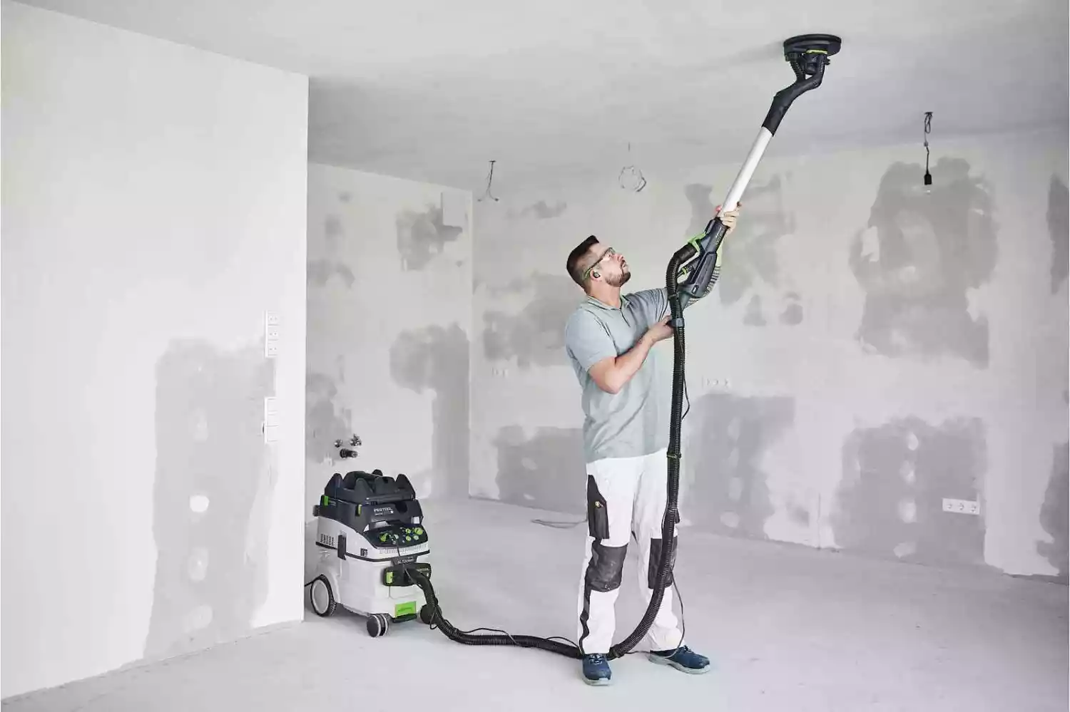 Festool LHS 2-M 225 EQ PLANEX 400W Langnek schuurmachine in transporttas
