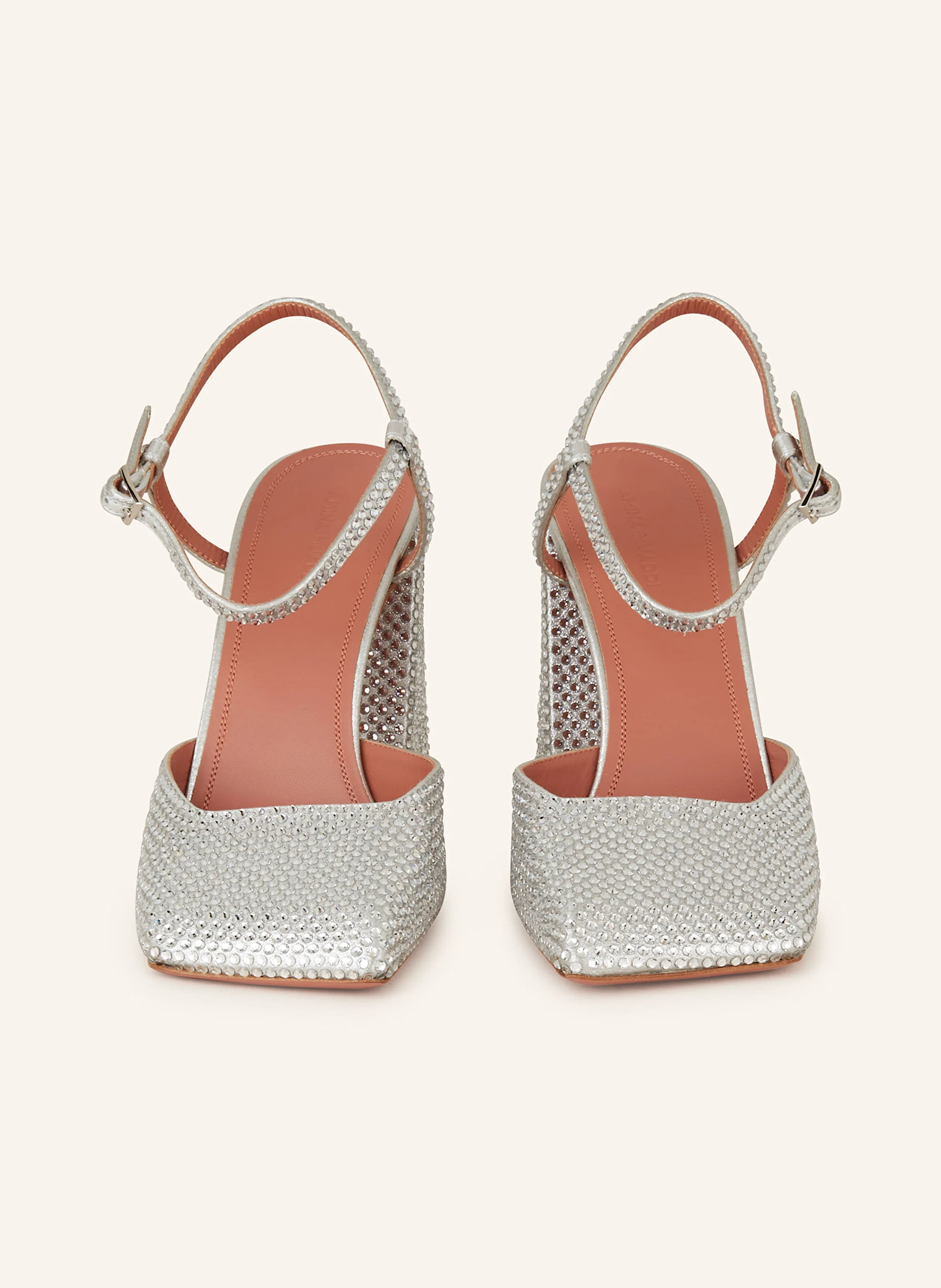 AMINA MUADDI Slingpumps CHARLOTTE mit Schmucksteinen