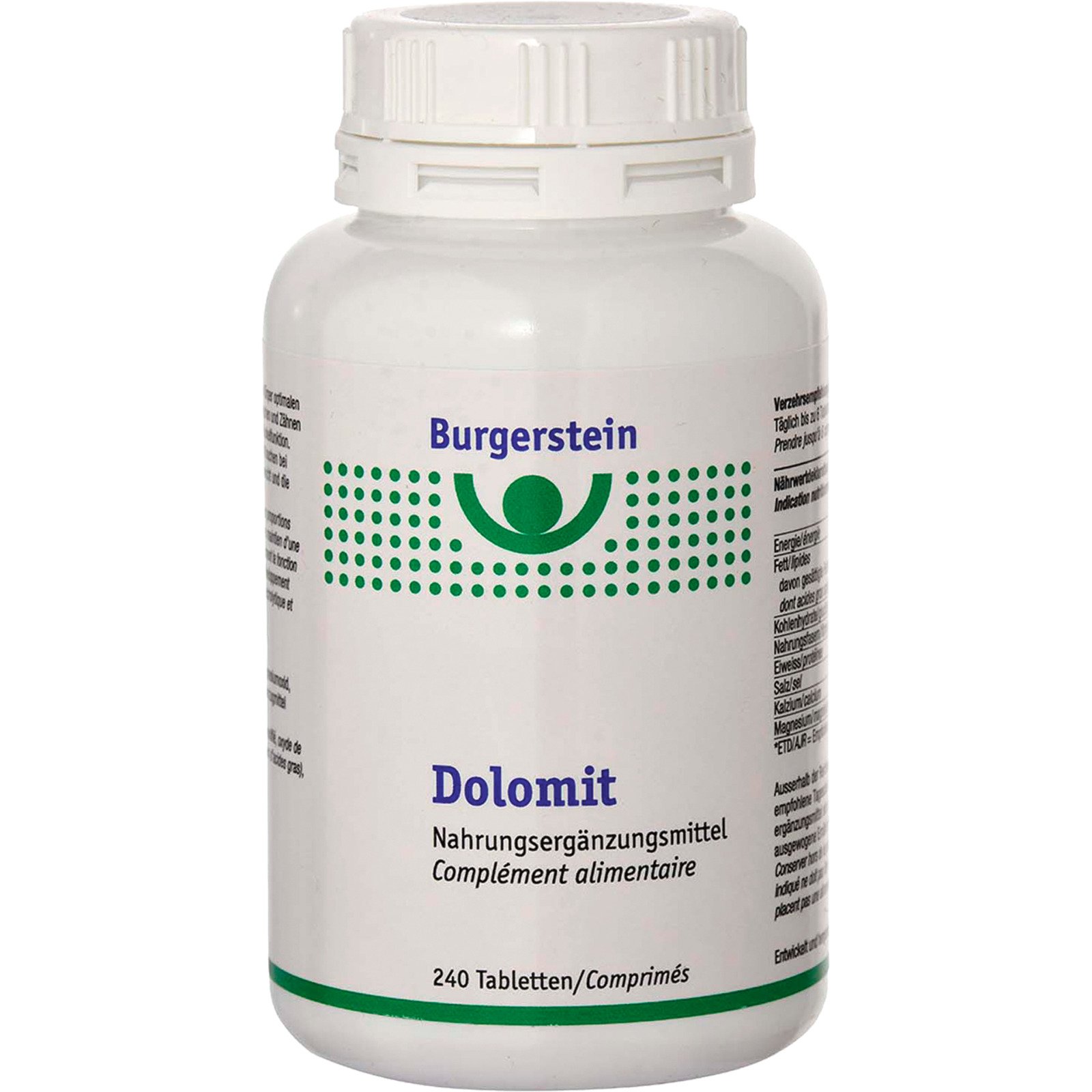 Burgerstein Dolomit, 240 Tabletten