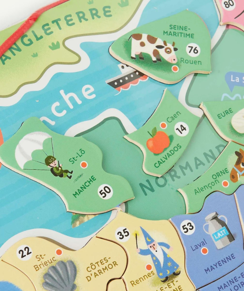 JANODPUZZLE MAGNÉTIQUE FRANCE