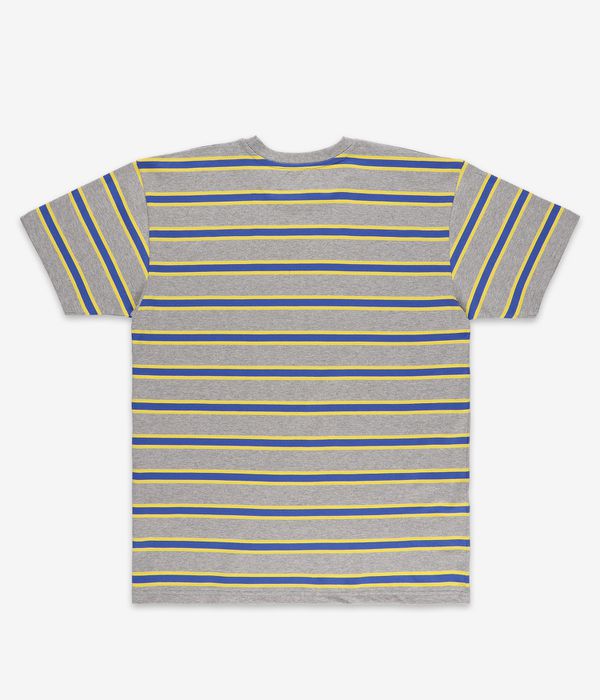 skatedeluxe Striped T-Shirt (grey yellow)