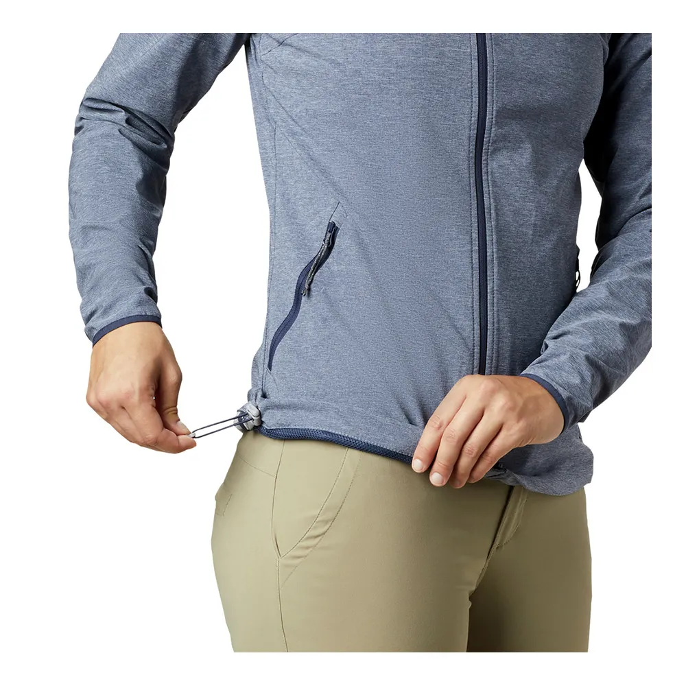 Columbia HEATHER CANYON SOFTSHELL - Veste Femme nocturnal heather
