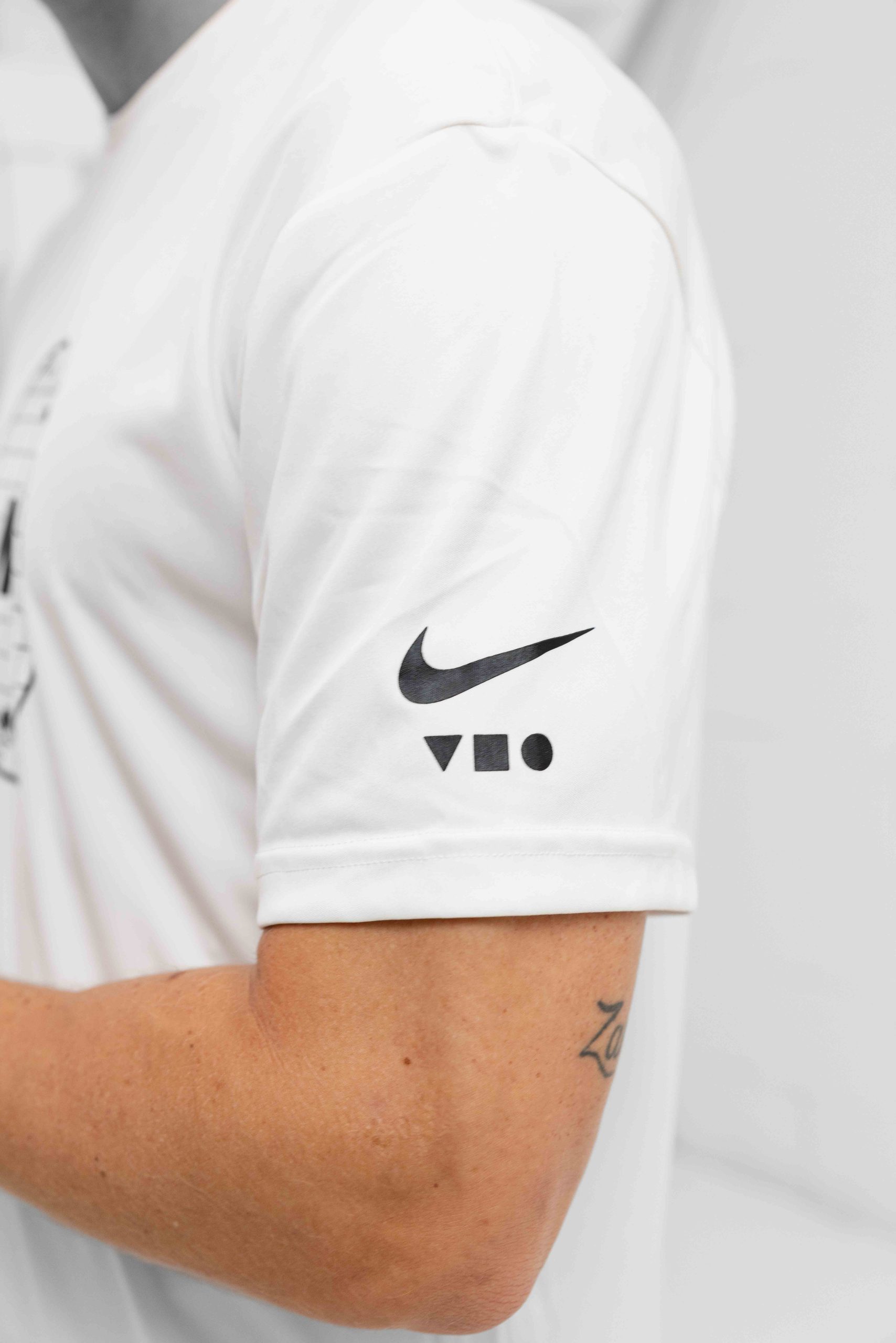 Nike Swim Bicoastal Hydroguard T-Shirt Heren Wit