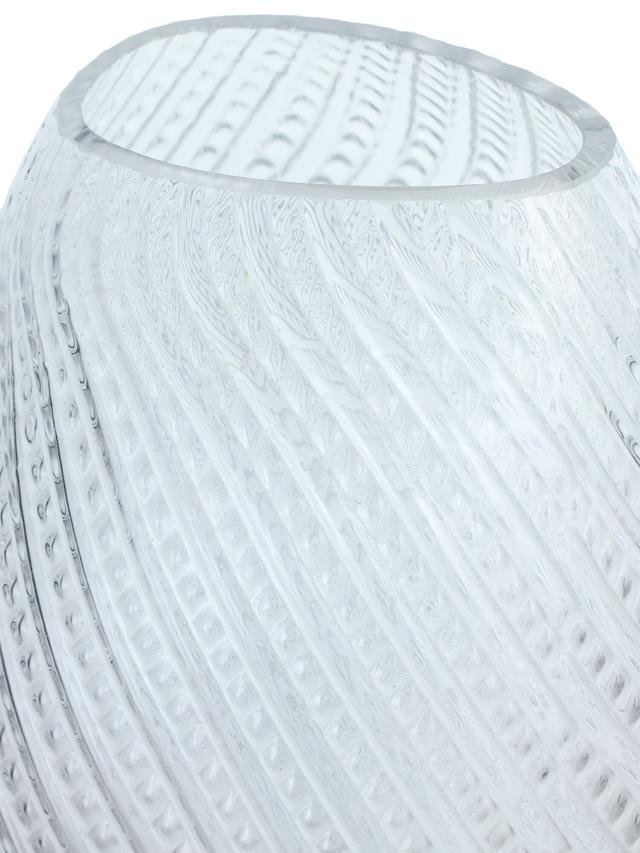 Glas Vase Relief UDINE