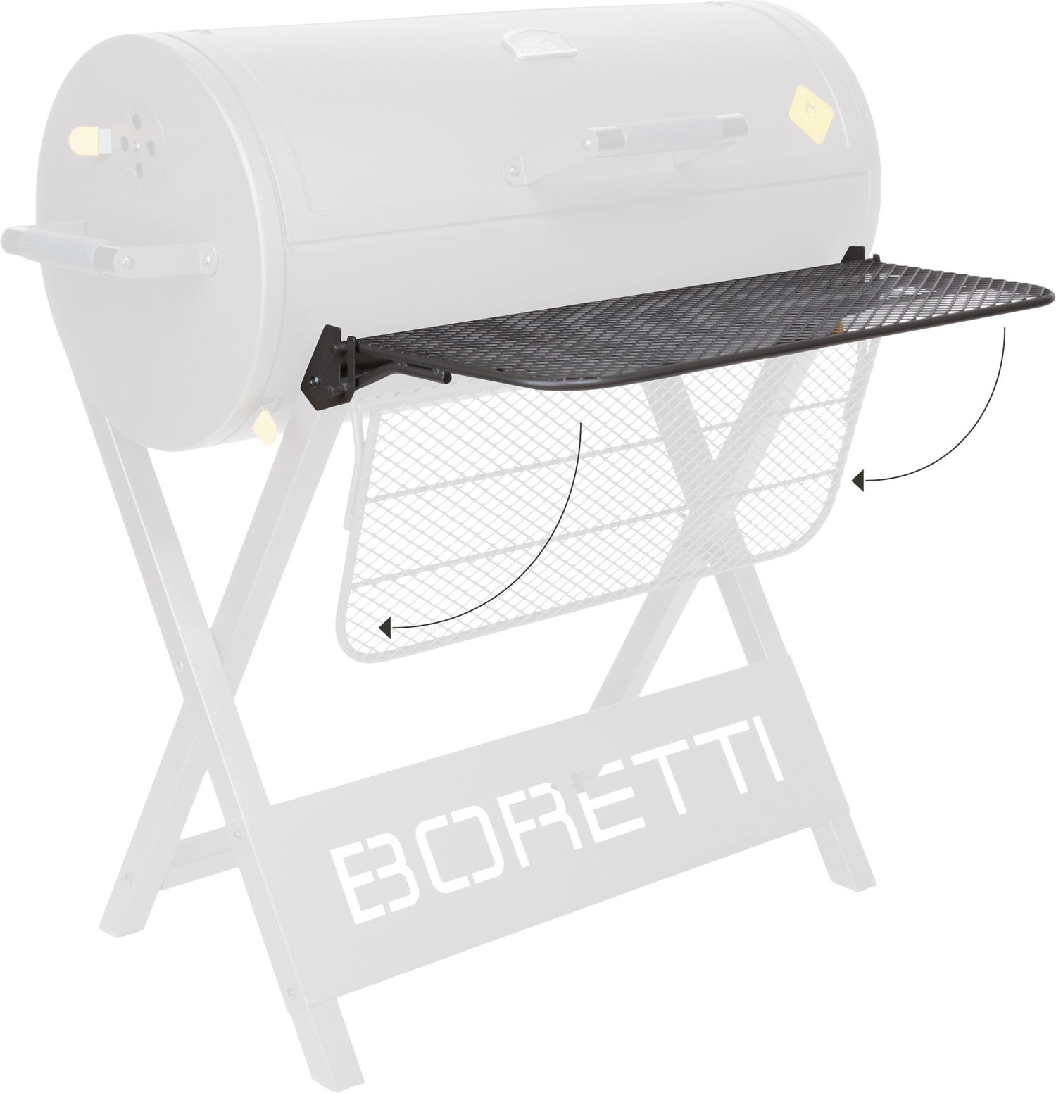 Boretti barbecue tafel 31,1 x 73,2 x 5 cm