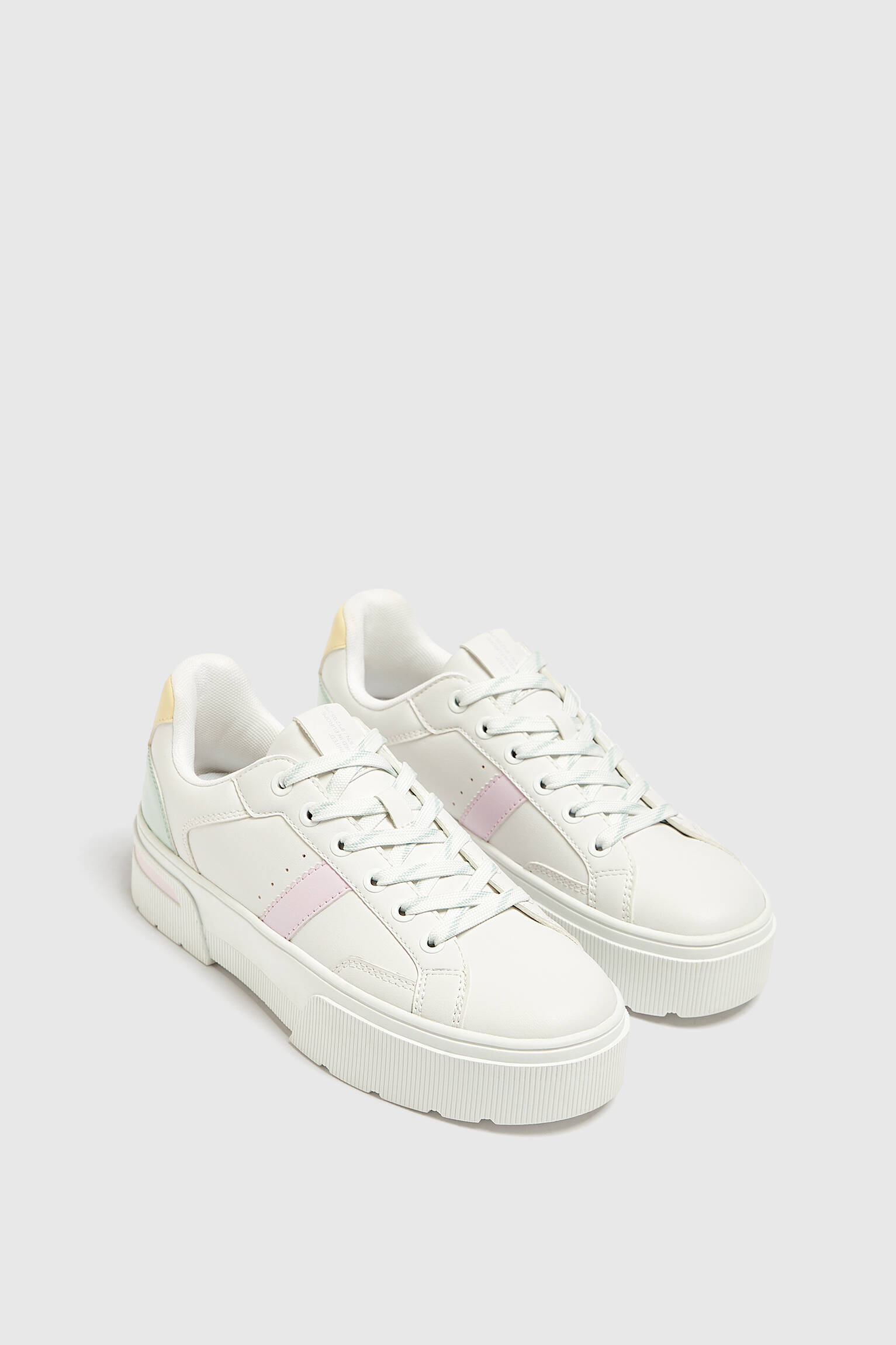 TÊNIS CASUAL COMBINADO - BRANCO