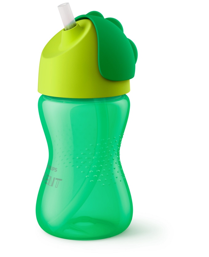 Philips Avent rietjesbeker 300ml 12+ maanden groen groen