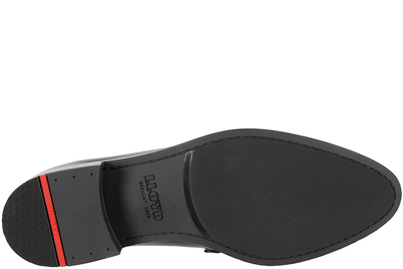 LLOYD PAMINA SLIPPER LOAFERS I SORT SKIND