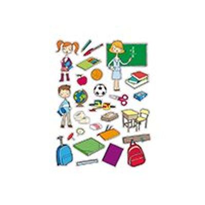 Apli - 3 feuilles gommettes école