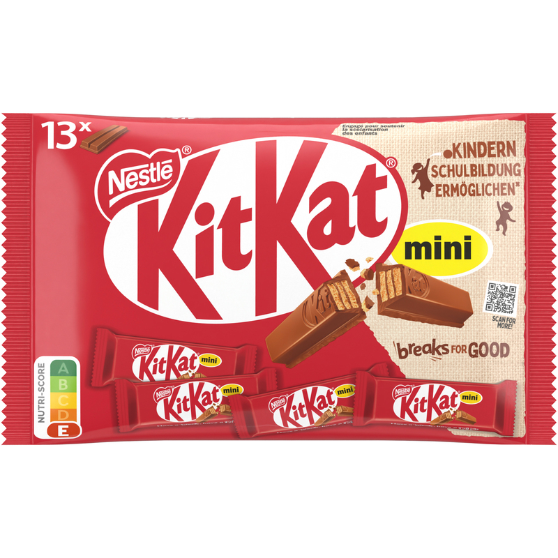 KitKat Schokoladenriegel Mini, 217 g