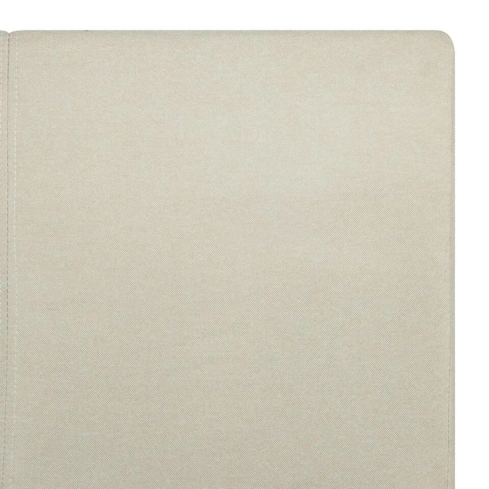 ORBEY - Tweepersoonsbed - Beige - 160 x 200 cm - Polyester
