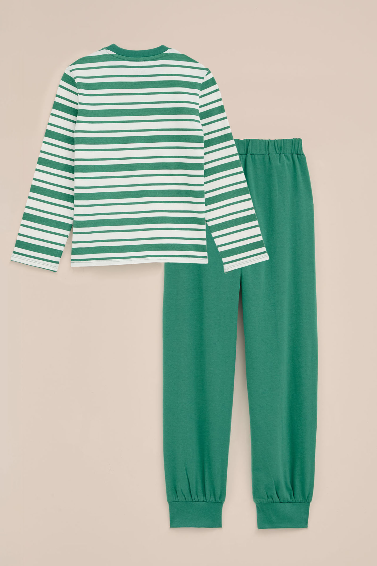 Jongens pyjamaset met dessin WE Fashion Groen