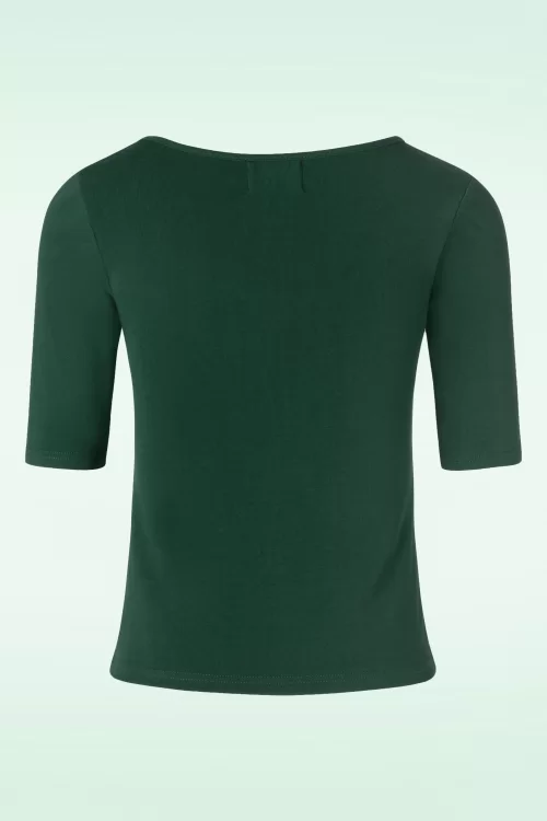 Bunny Philippa Top in donkergroen