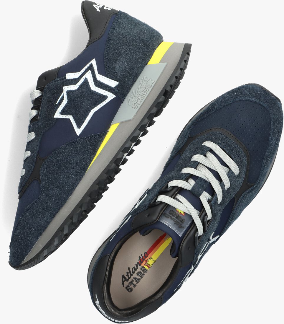 ATLANTIC STARS blauwe atlantic stars lage sneakers dracoc